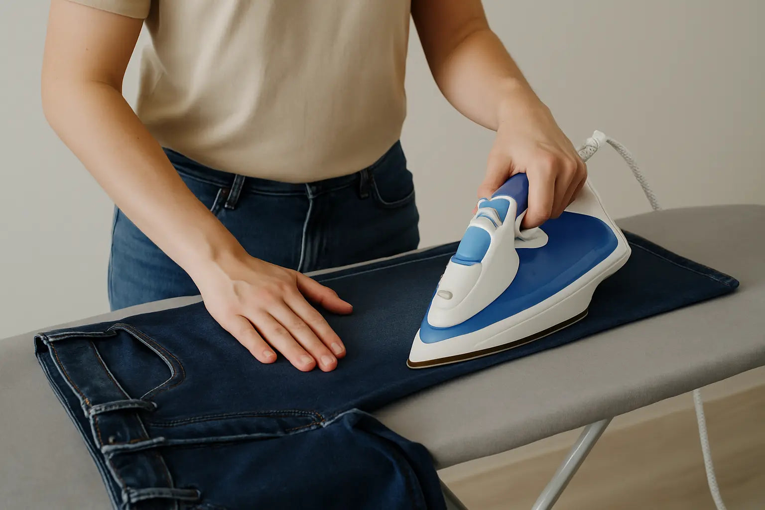 Tips Menyetrika Celana Denim agar Tampil Rapi dan Tetap Awet