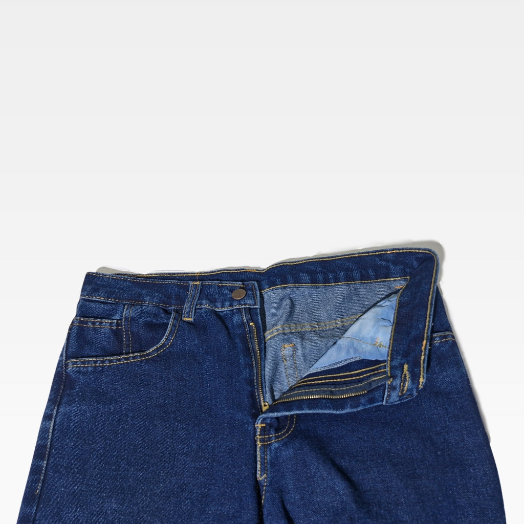 Celana Jeans Denim Pria Panjang 13.5oz Blue Wash Non Stretch Fit Reguler Sim Straight Pieoner Series