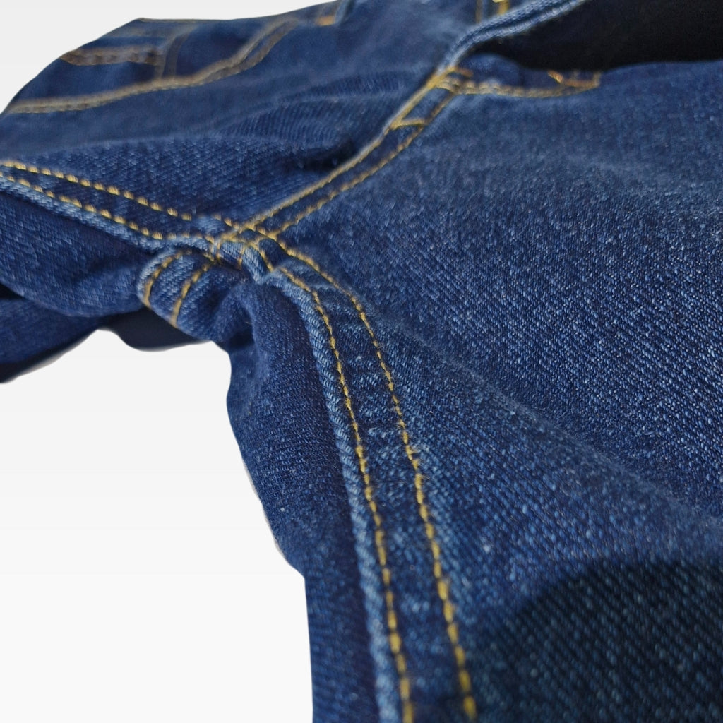 Celana Jeans Denim Pria Panjang 13.5oz Blue Wash Non Stretch Fit Reguler Sim Straight Pieoner Series