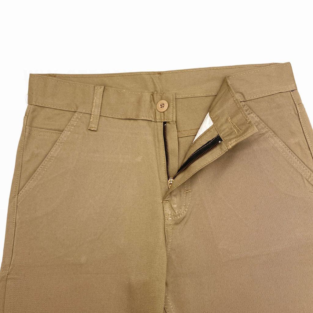 Celana Panjang Chino Pria Original Model Slim Straight Twill Combed Hitam Premium Casual Win Streak